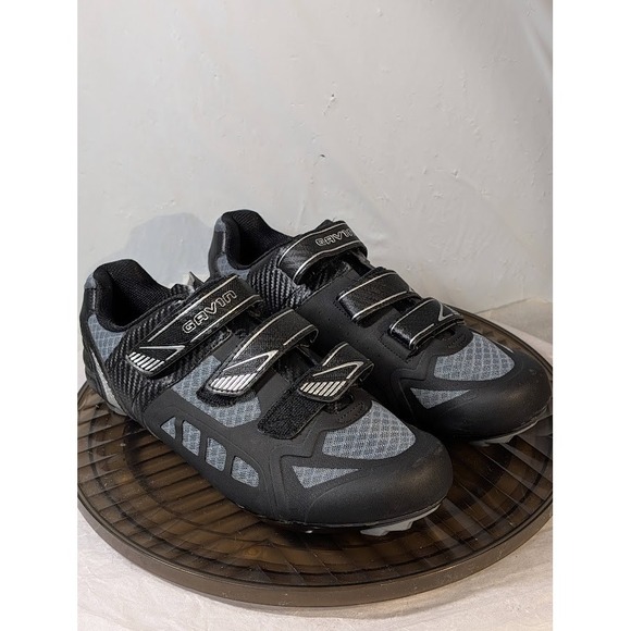 Gavin Other - Gavin Cycling Shoes Black Grey Triple Strap Road Mountain Bike Mens Size 10 eu45